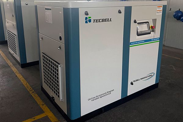 Tecbell Water-Lubricated Oil-Free Air Compressor | True Class 0 Oil-Free Air, Engineered for Pure Compressed Air