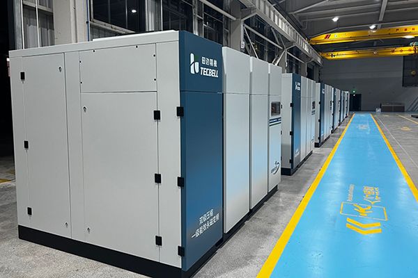 9.52% More Energy-Efficient Than Grade 1 Standard! TECBELL's 7 Units of 185kW Air Compressors Ready to Ship